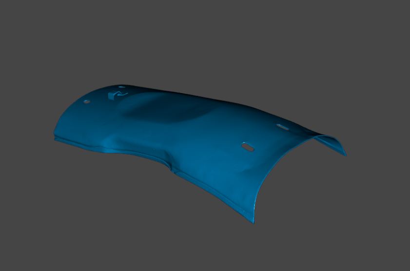 3D-Scan Karosseriebauteil: digitale Erfassung